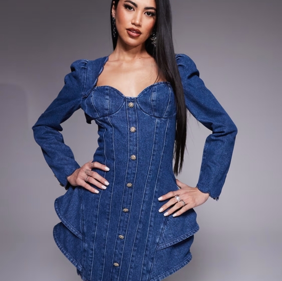 Denim Dress - Picture 1 of 1